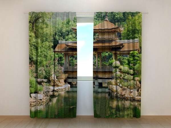 Photo curtain: ALCOVE IN THE PARK