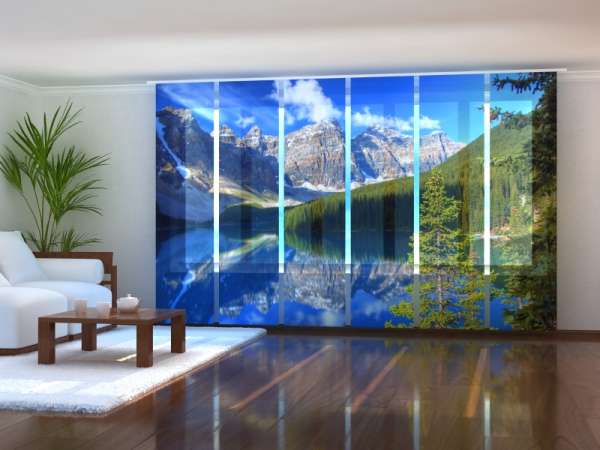 Sliding panel curtain (1-6 pts.): CANADIAN ROCKIES