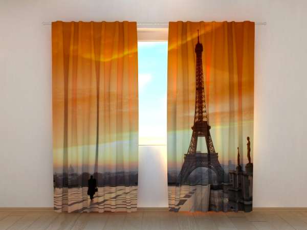 Photo curtain: PARIS AND EIFFEL TOWER