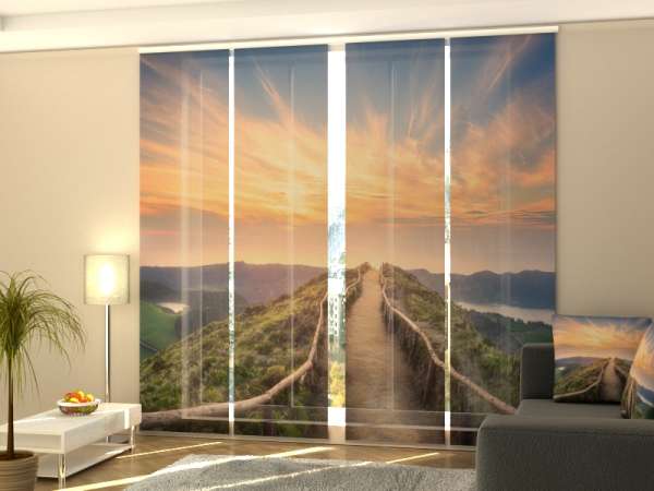 Sliding panel curtain (1-4 pts.): SAO MIGUEL ISLAND IN PORTUGAL