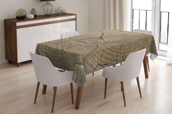 Tablecloth: WOODEN STRUCTURE