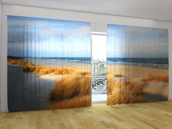 Panoramic curtain: DUNES ON THE BALTIC SEA SHORE