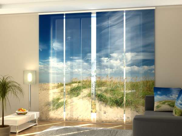 Sliding panel curtain (1-4 pts.): BALTIC SEA