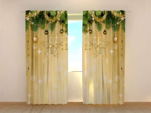 Photo curtain: GOLDEN SHINE