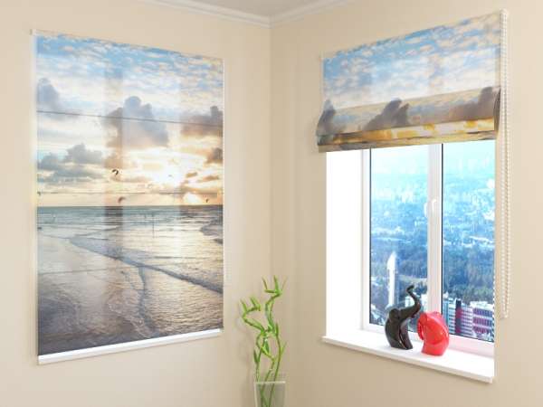 Roman blind: FARAWAY OCEAN