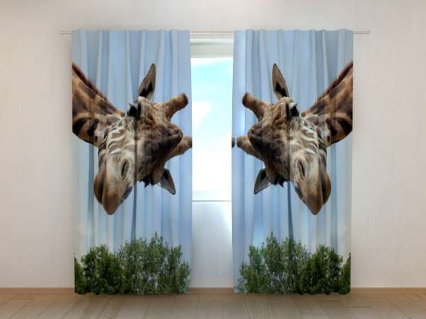 Photo curtain: GIRAFFE