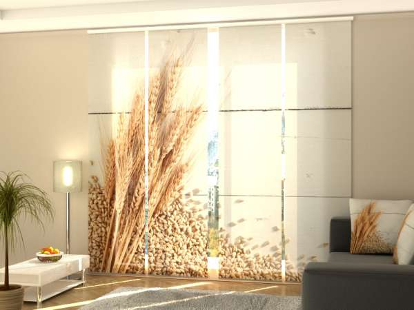 Sliding panel curtain (1-4 pts.): HARVEST