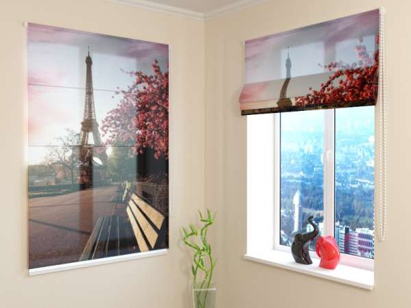 Roman blind: SPRING IN PARIS 2