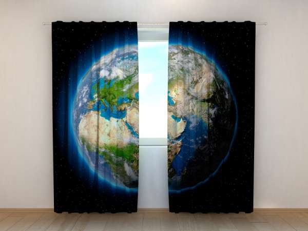 Photo curtain: PLANET EARTH