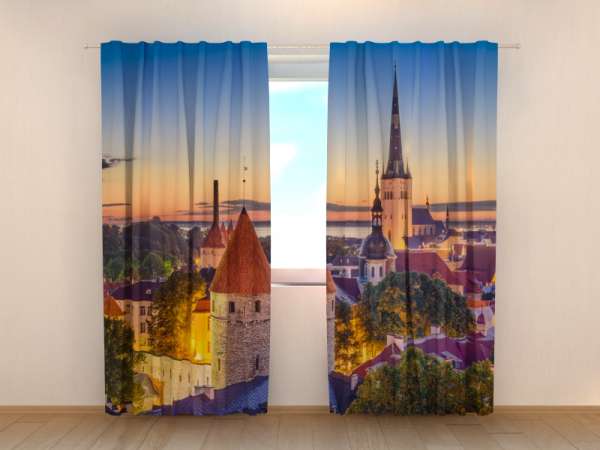 Photo curtain: DAWN IN TALLINN