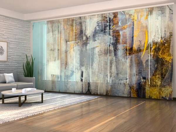 Panel curtain (1-8 pts.): LIGHT PAINTED TEXTURE